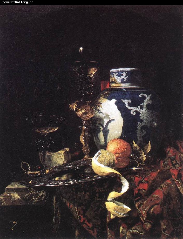 KALF, Willem Still-Life with a Late Ming Ginger Jar